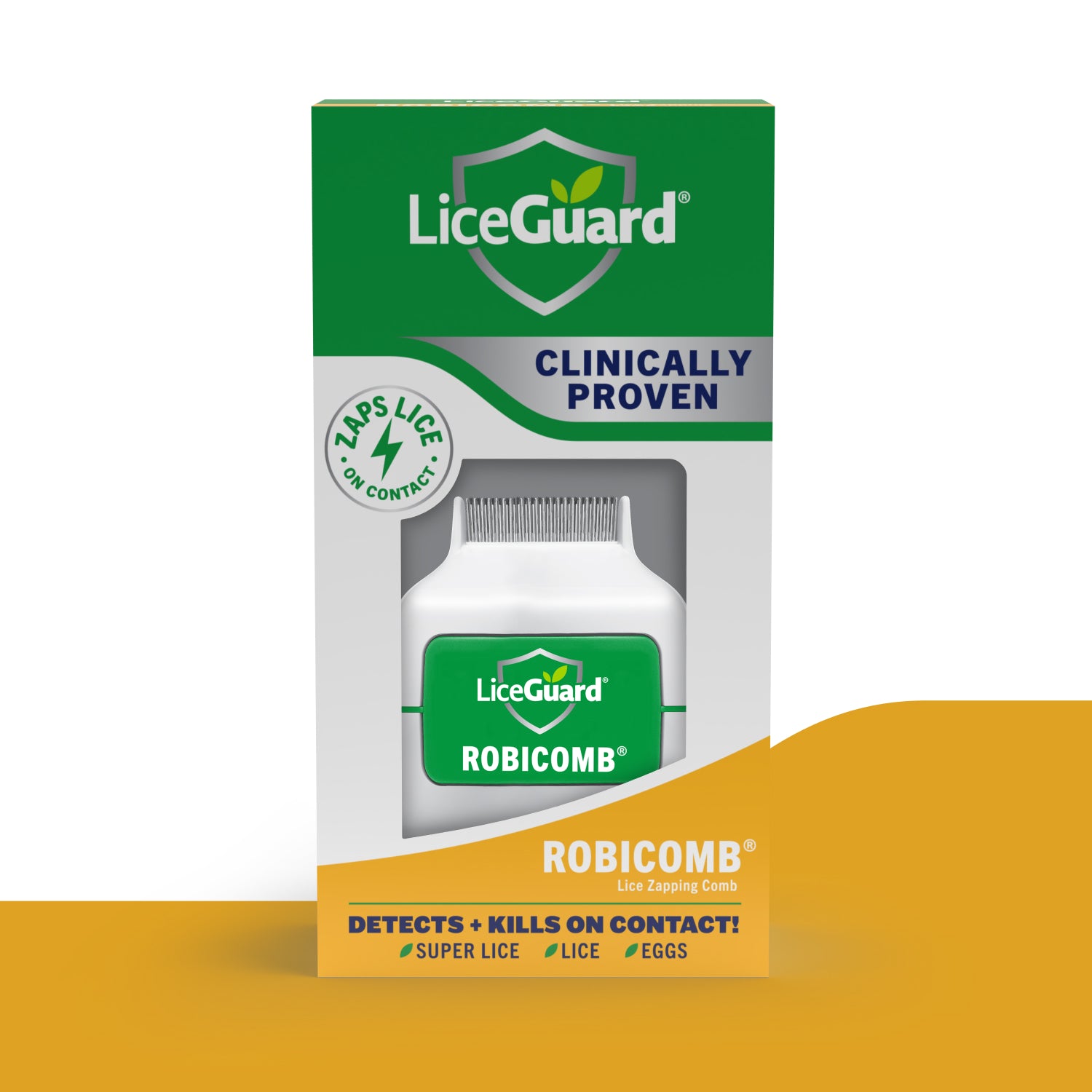 LiceGuard Robicomb product packaging on a white background